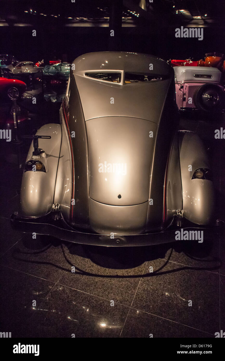 A 1933 Pierce Arrow V 12 Silver Arrow Stock Photo