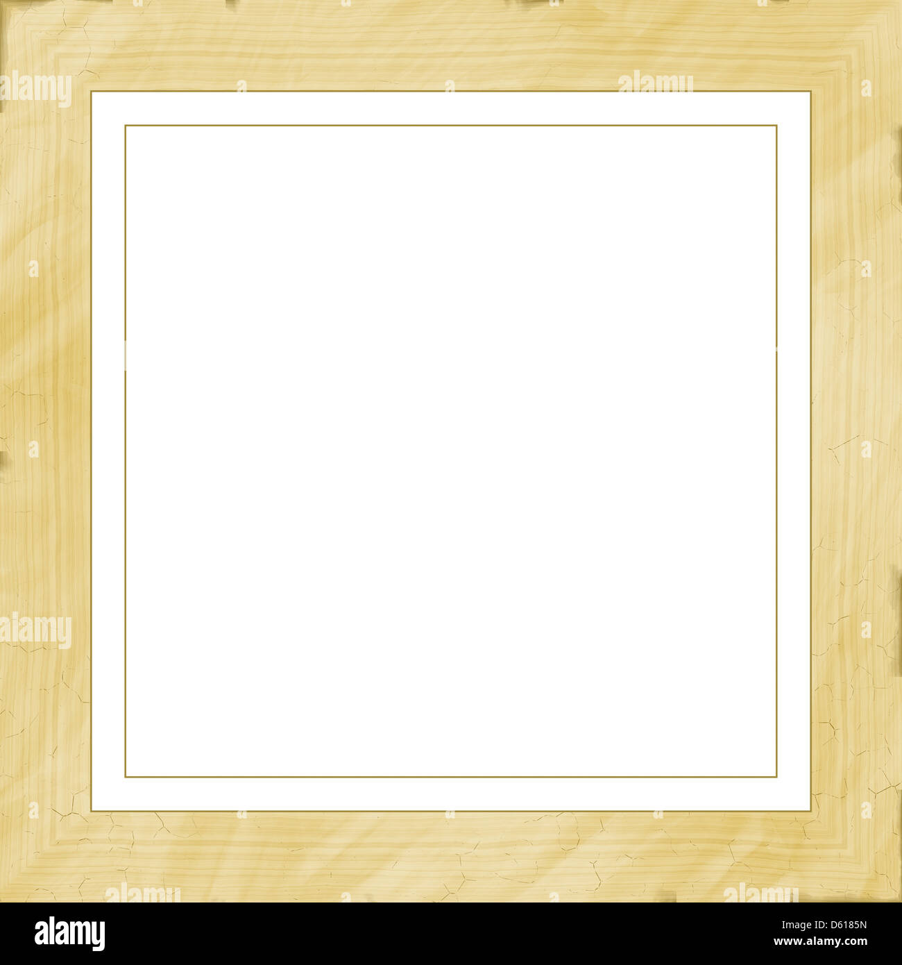 Wooden frame light Stock Photo Alamy