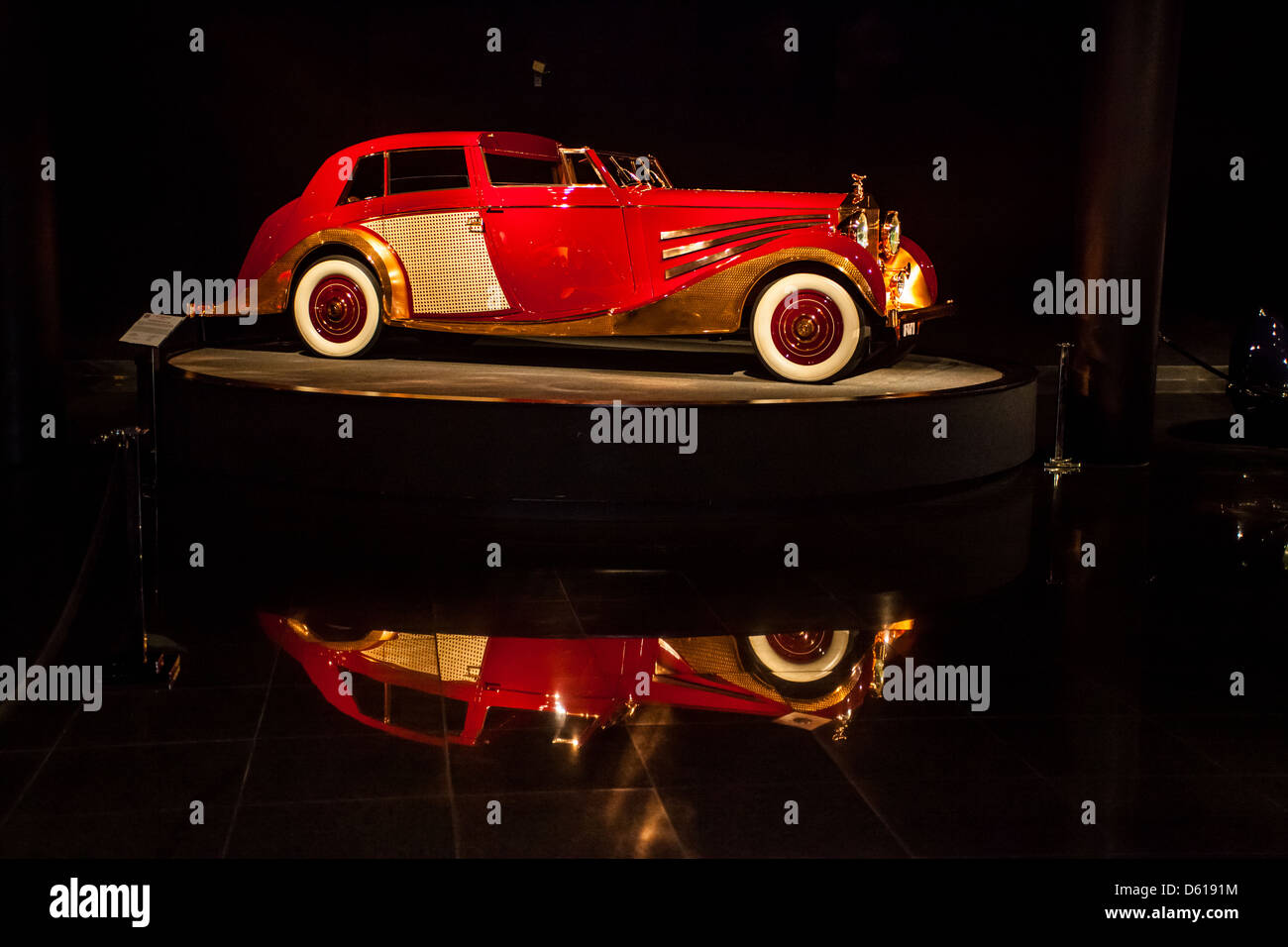 1937 Rolls Royce Phantom lll at the Blackhawk Museum in Danville California the car was rebodied in 1945 Stock Photo