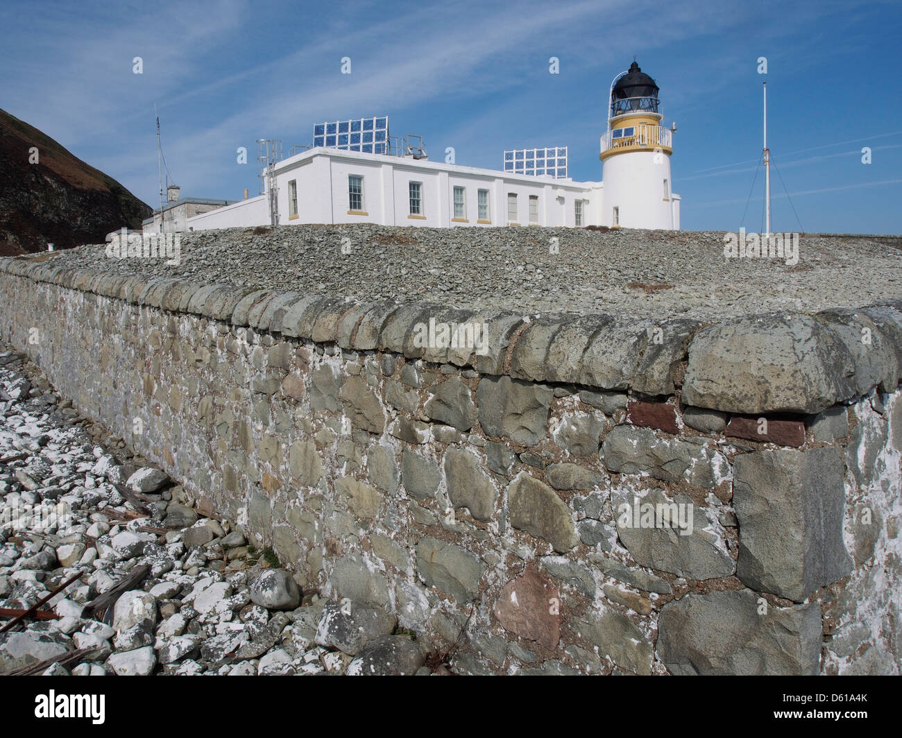 Lighthouse, Ailsa Craig, Scotland Stock Photo Alamy