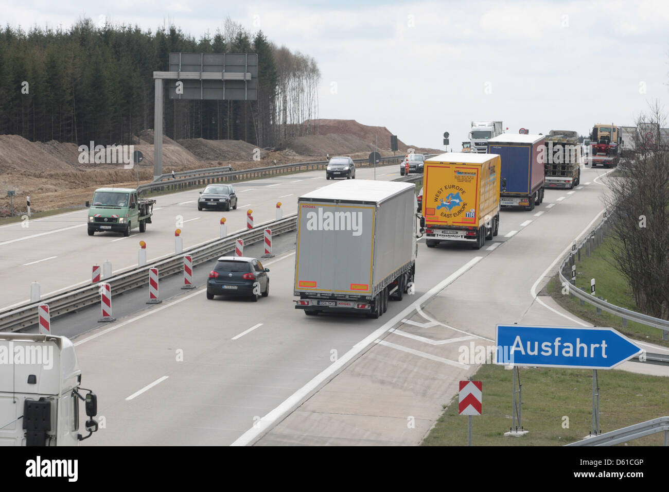 Autobahn A9 High Resolution Stock Photography And Images Alamy