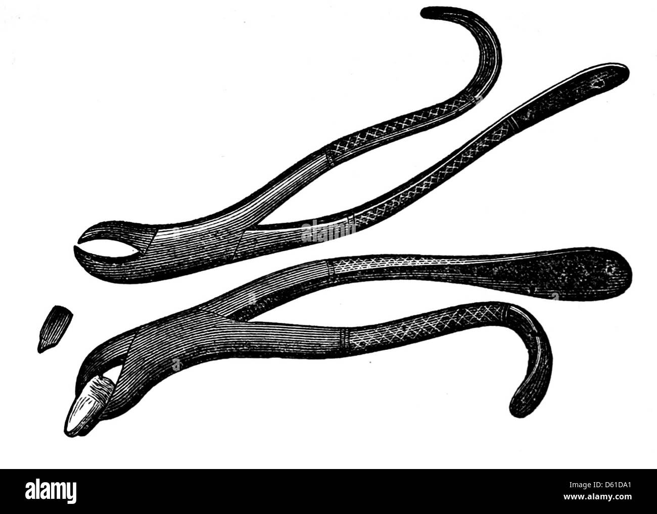 Dentist tools vintage hi-res stock photography and images - Alamy