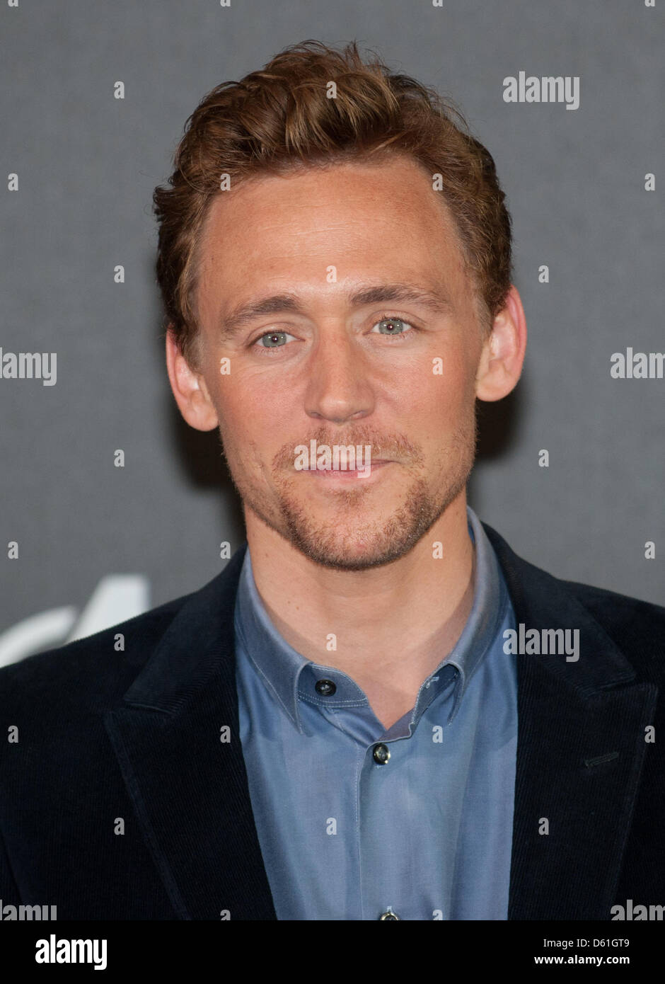 British actor Tom Hiddleston poses for the camera during the 'Marvel's ...