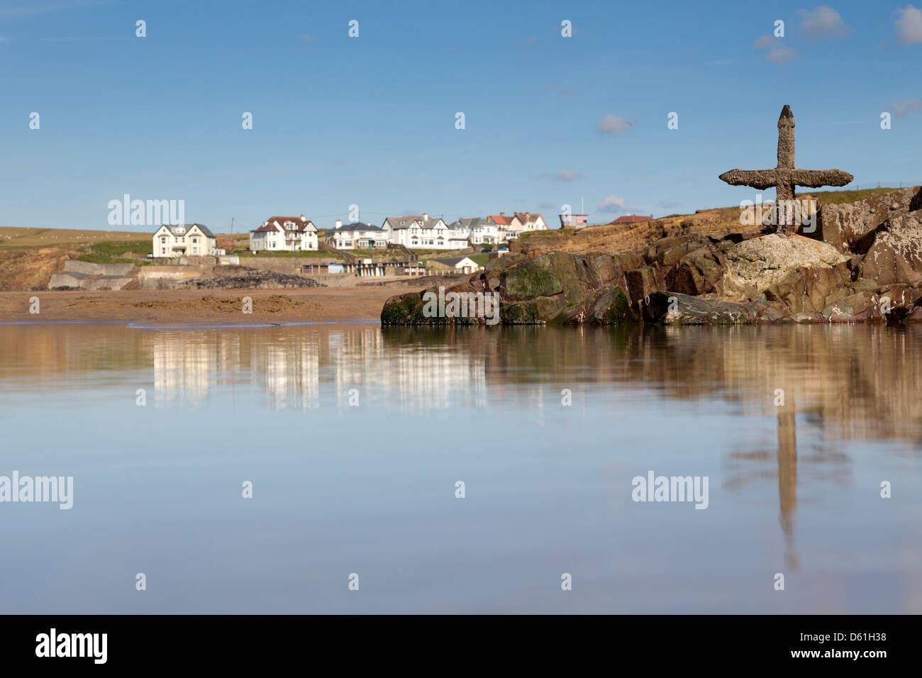Beach; Near Flexbury; Bude; Cornwall; UK Stock Photo Alamy