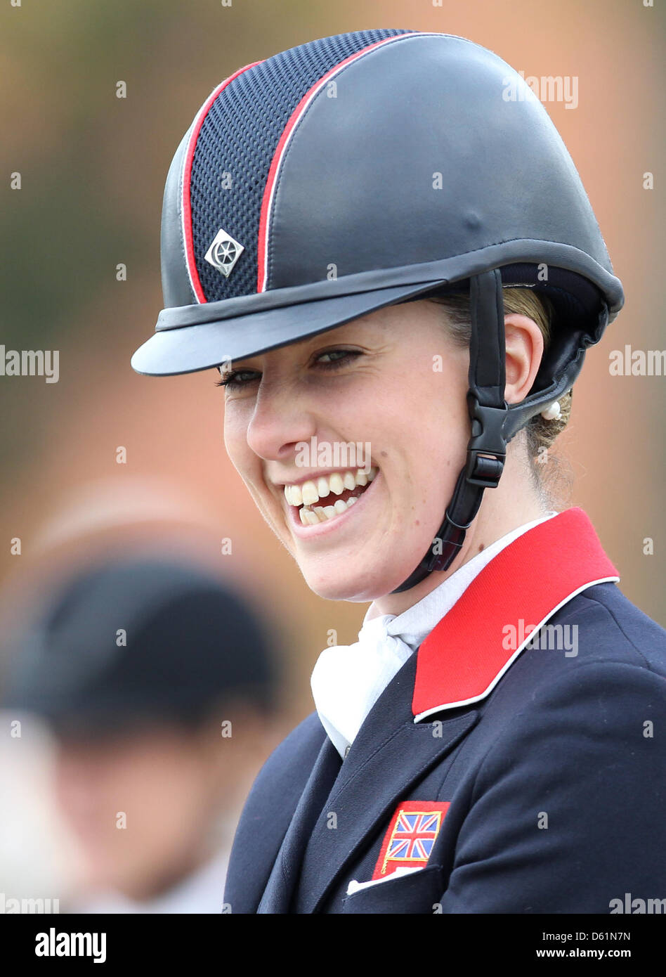 First Place Dressage Rider Charlotte Dujardin From Great Britain ...