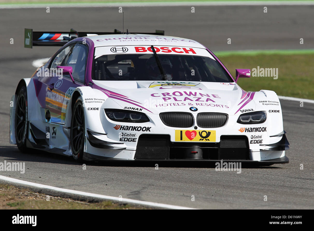 Car Rbm Sport Race driver Andy Priaulx from BMW Team RBM drives during training for ...