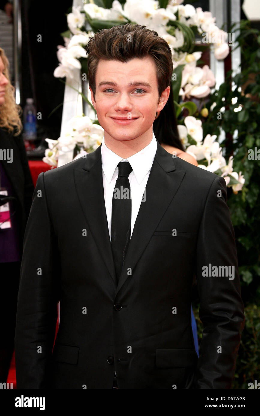Chris Colfer The th Annual Golden Globe Awards (Golden Globes ) held at The Beverly Hilton Chris Colfer The th Annual Golden Globe Awards (Golden Globes ) held at The Beverly Hilton