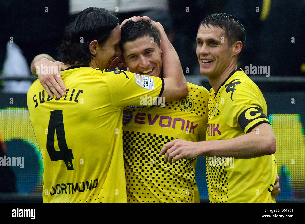 Borussia Dortmund's all-time top XI, featuring Robert Lewandowski