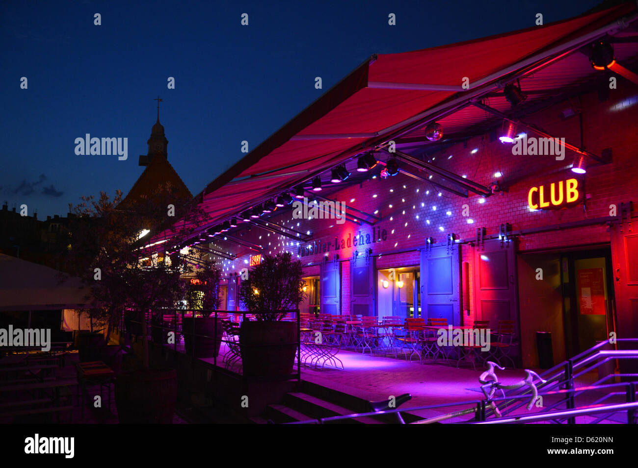 The SODA / Club 23 is pictured on the grounds of the Kulturbrauerei arts  center in Berlin, Germany, 2 May 2012. Photo: Jens Kalaene Stock Photo -  Alamy