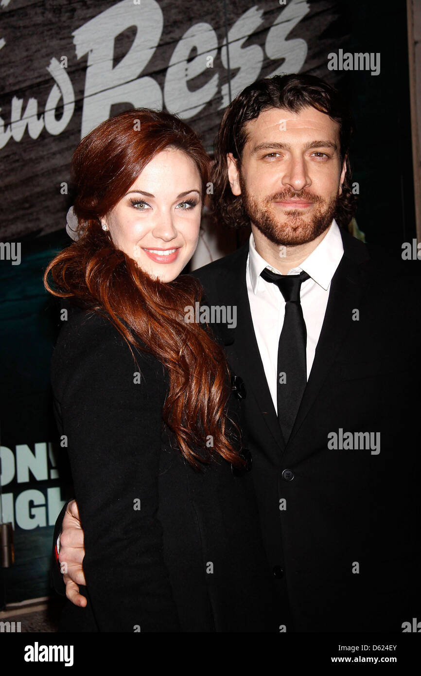 Sierra Boggess and Tam Mutu Broadway Opening Night of "The Gershwins
