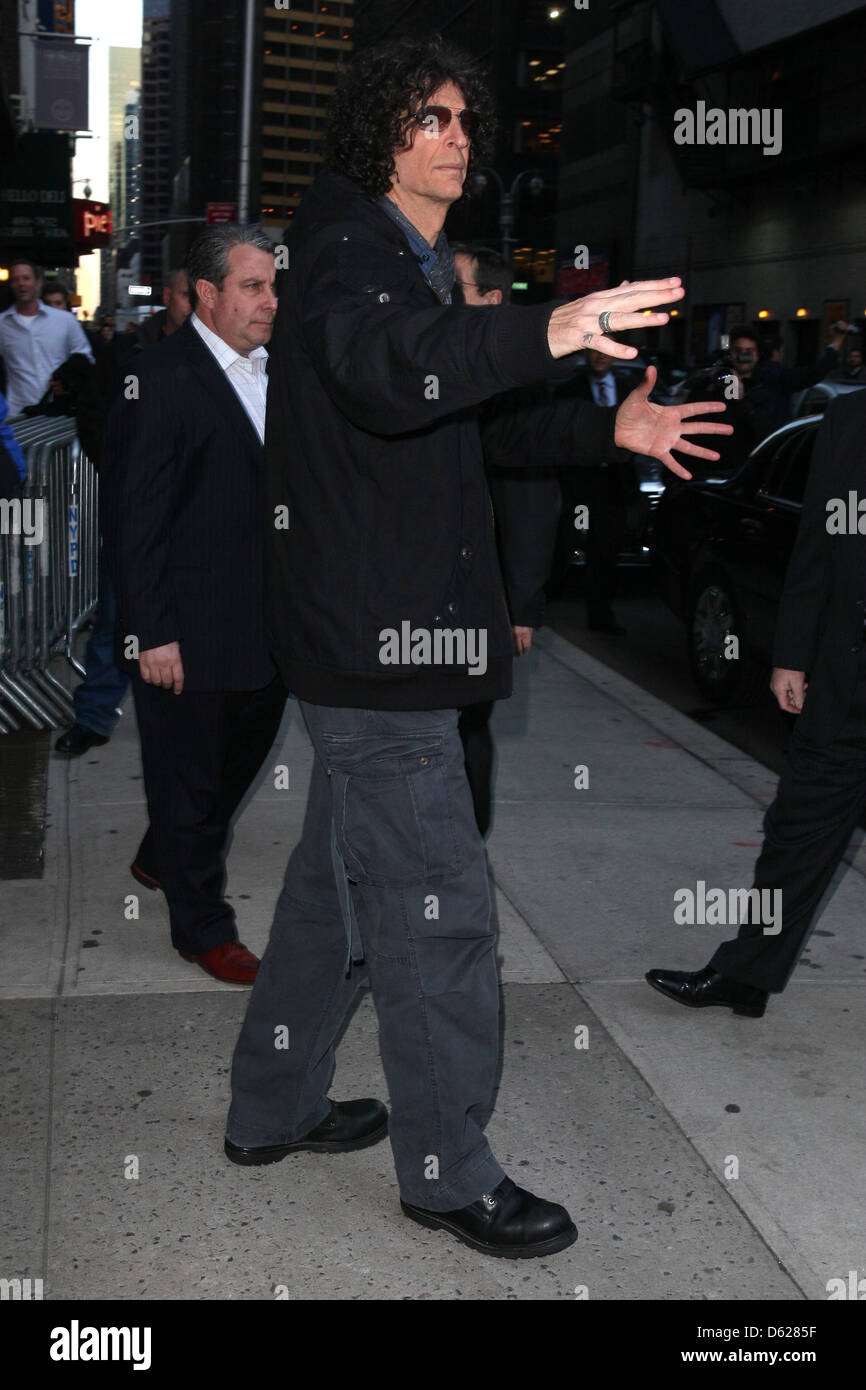 Howard Stern Celebrities at The Ed Sullivan Theater to appear on 'The ...