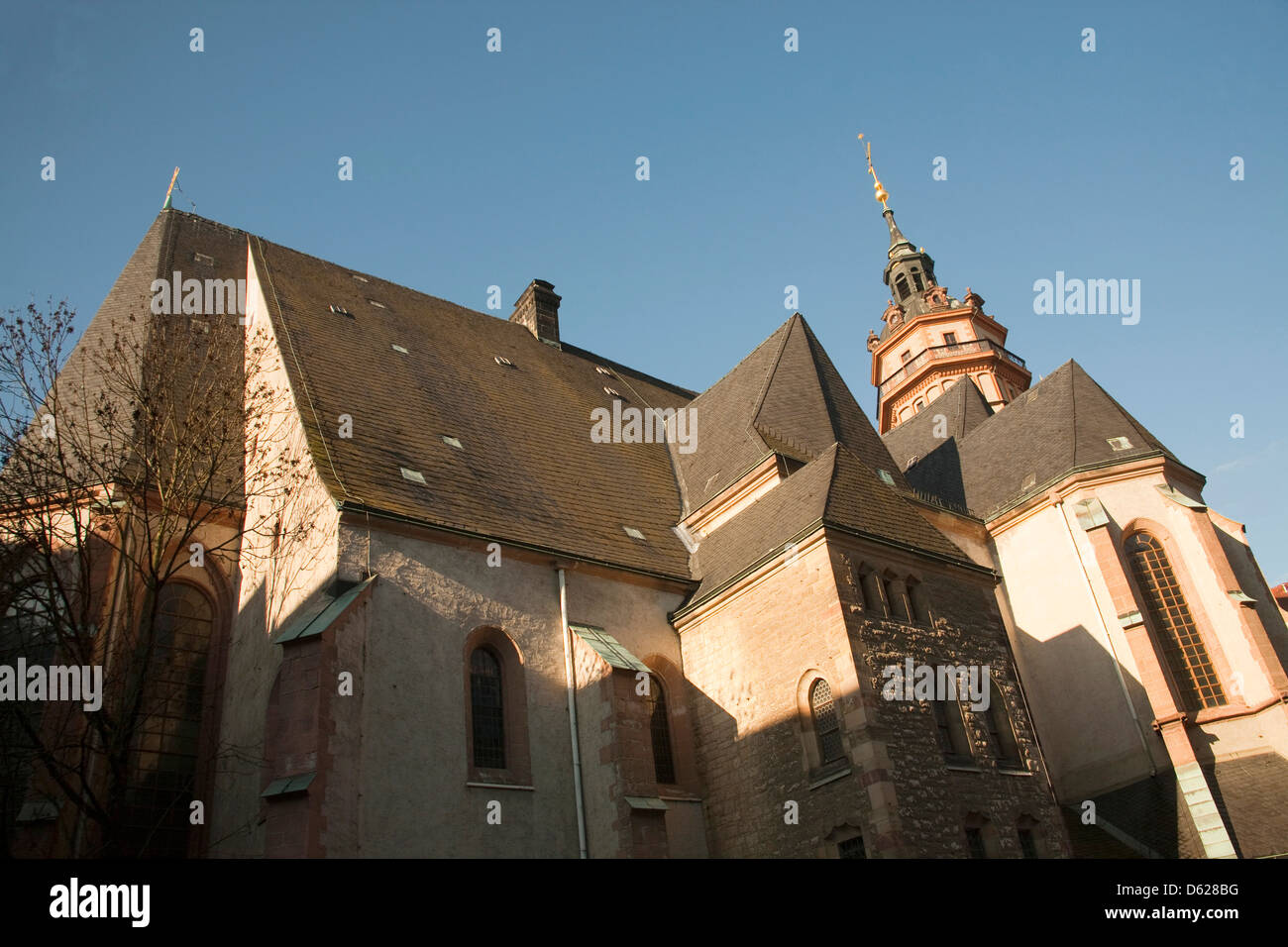 Leipzig, Germany's historic St. Nicholas Church Stock Photo - Alamy