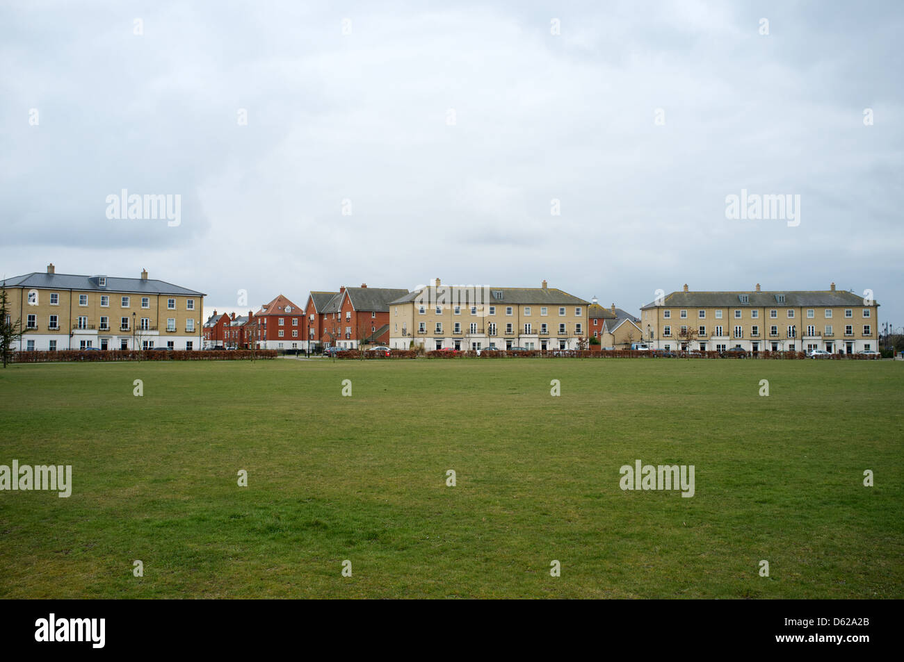 Bonny Crescent on the Ravenswood housing estate built on the former