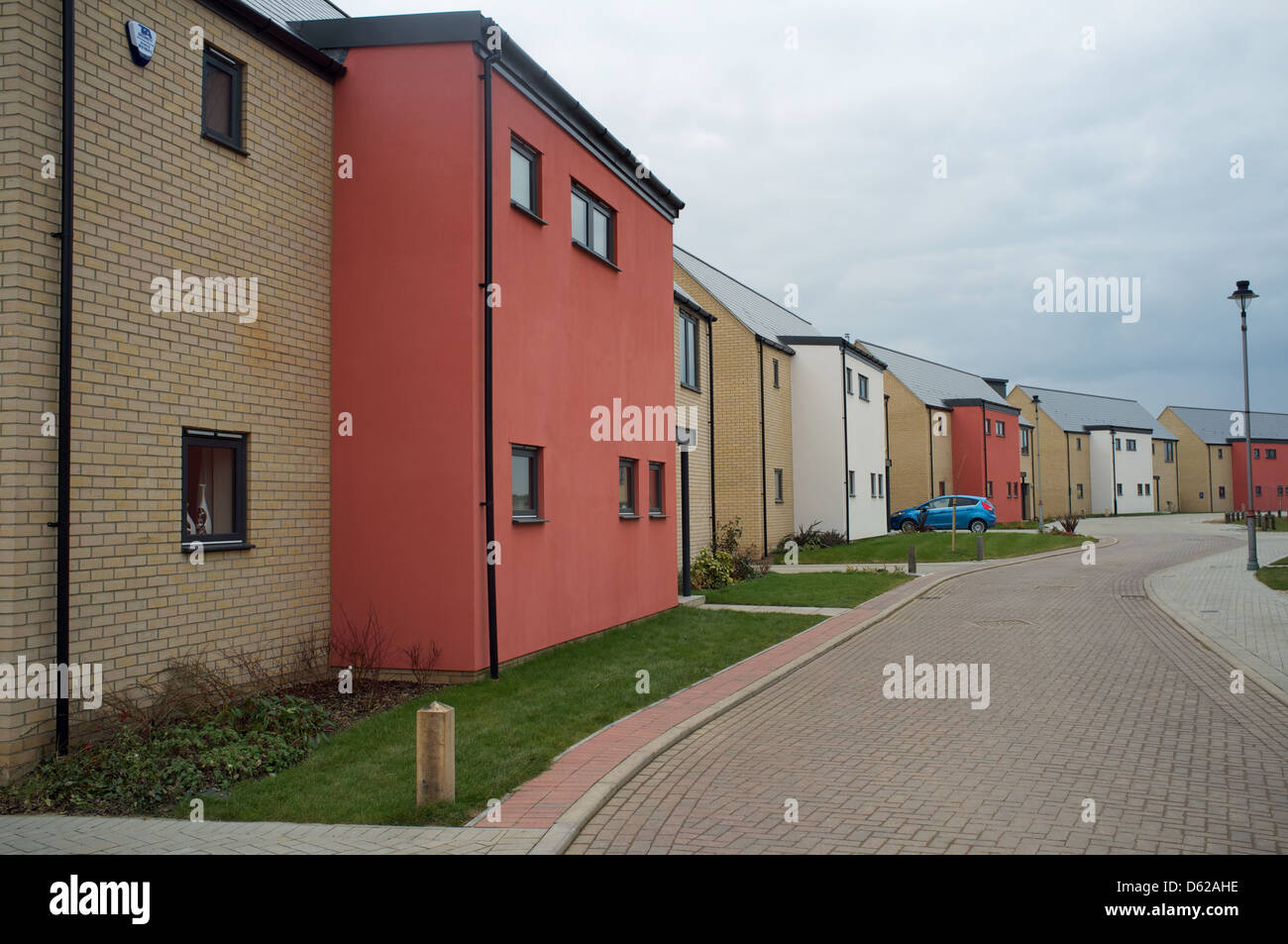 Housing estate UK Stock Photo Alamy