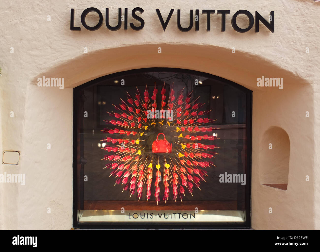 Louis Vuitton has opened a pop-up store in Sardinia