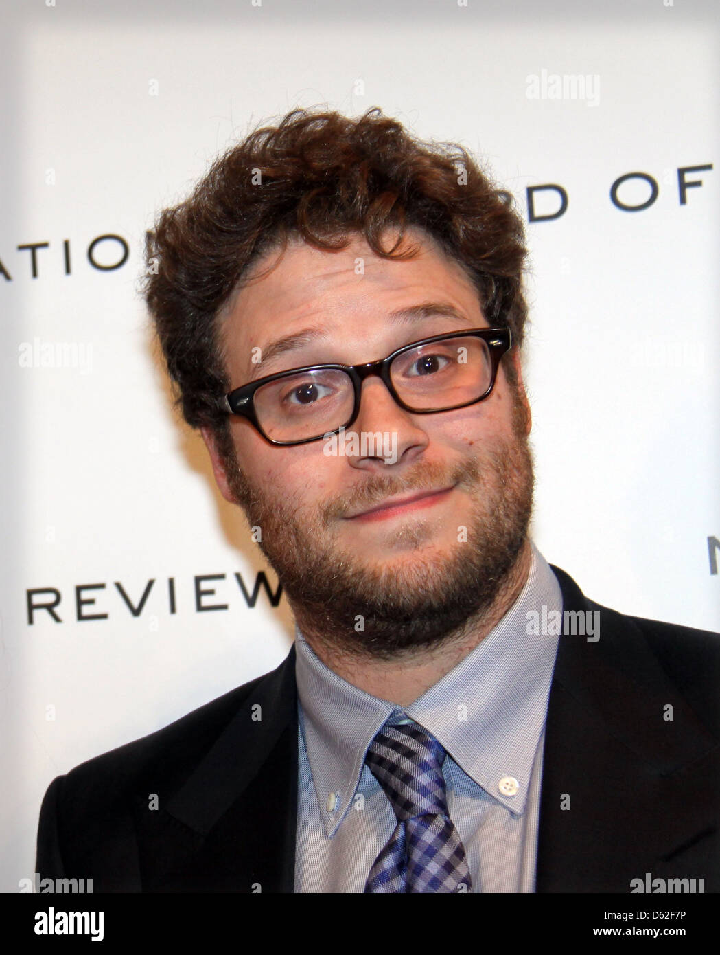 Seth Rogen The National Board of Review Awards Gala held at Cipriani 42nd Street hall - Inside Arrivals New York City, USA - Stock Photo