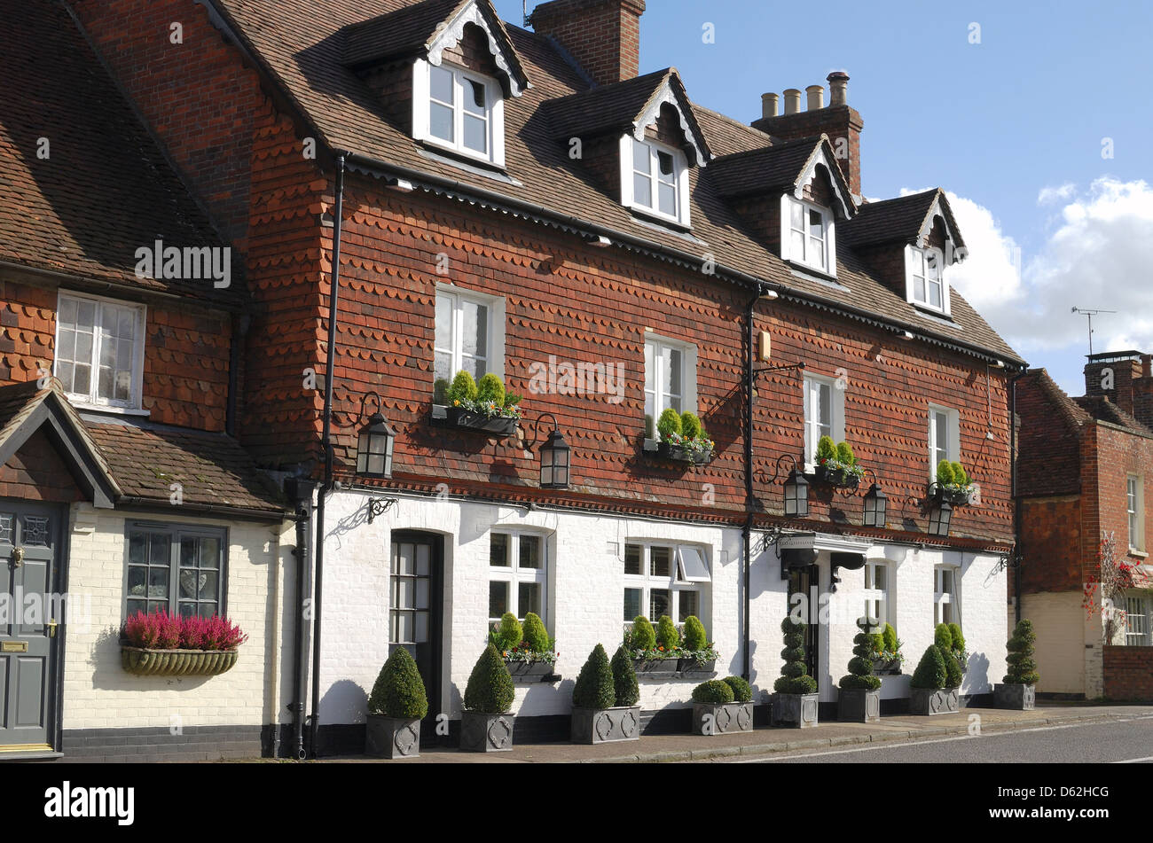 Public house and Inn at the village of Chiddingfold. Surrey. England Stock Photo