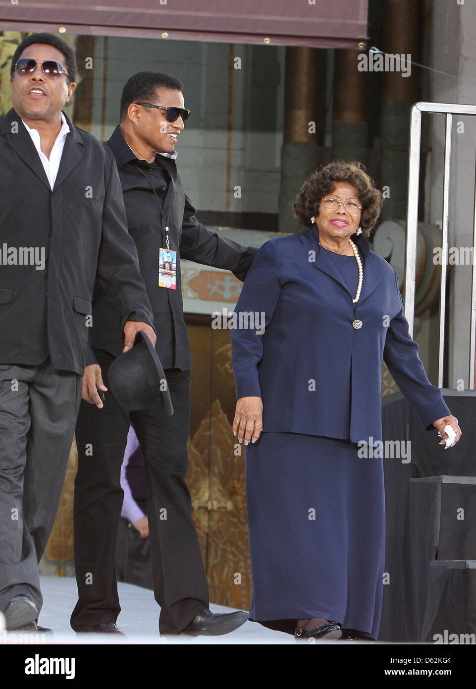 Tito Jackson, Jackie Jackson, Katherine Jackson Michael Jackson's
