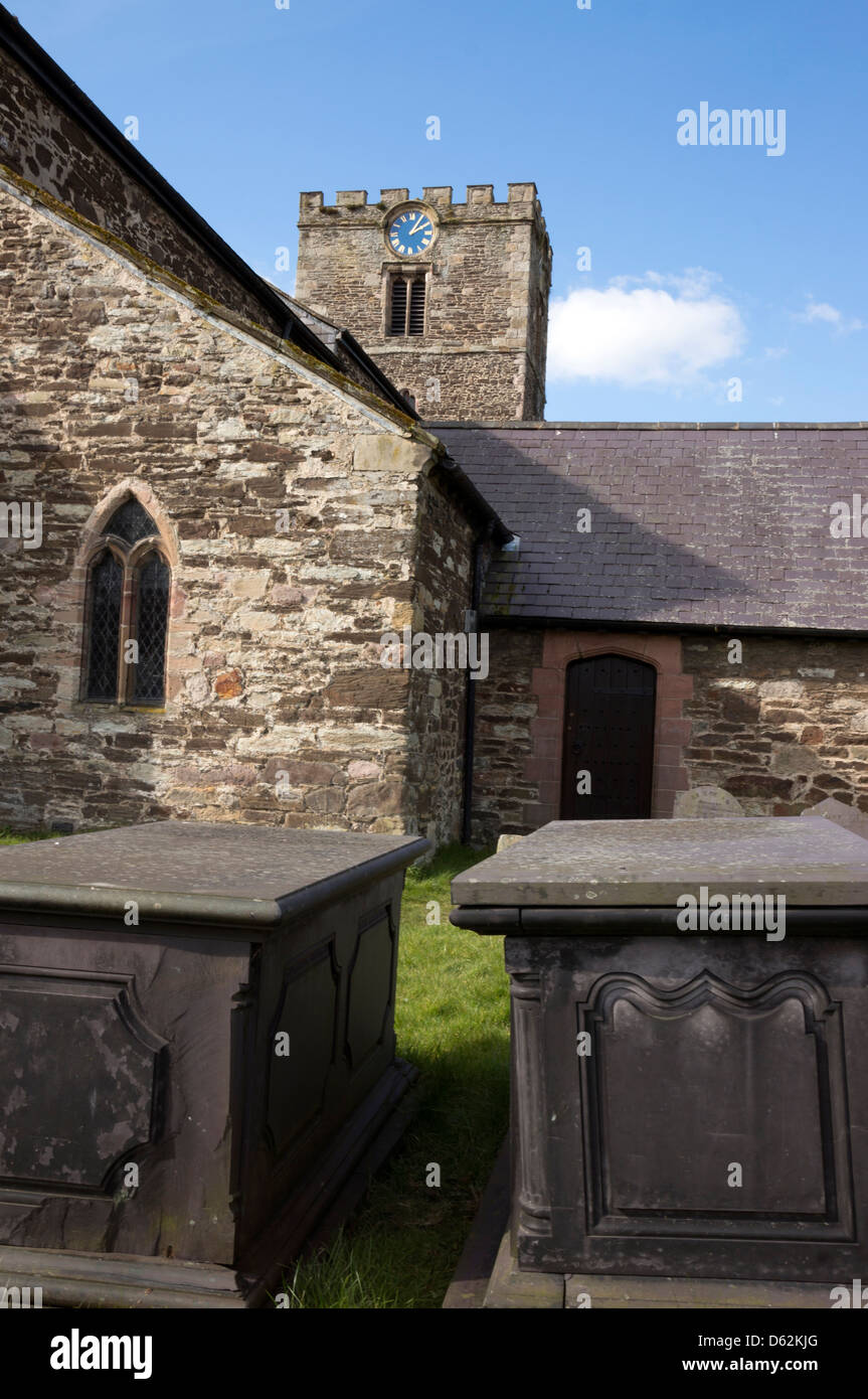 St Mary’s and All saints Church Conwy north wales Stock Photo