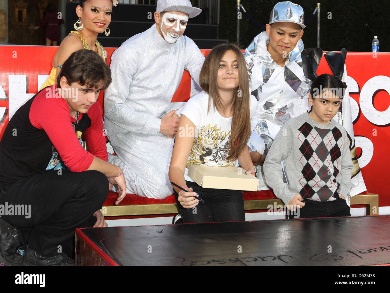 Prince Michael Jackson, Blanket Jackson, Paris Jackson Michael Jackson