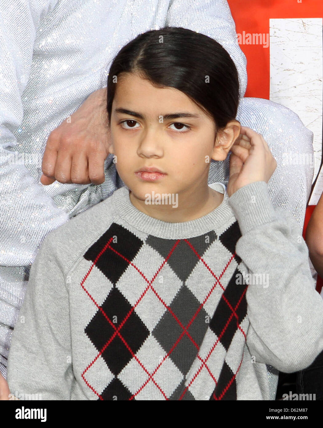 Blanket Jackson Michael Jackson's family and children immortalized