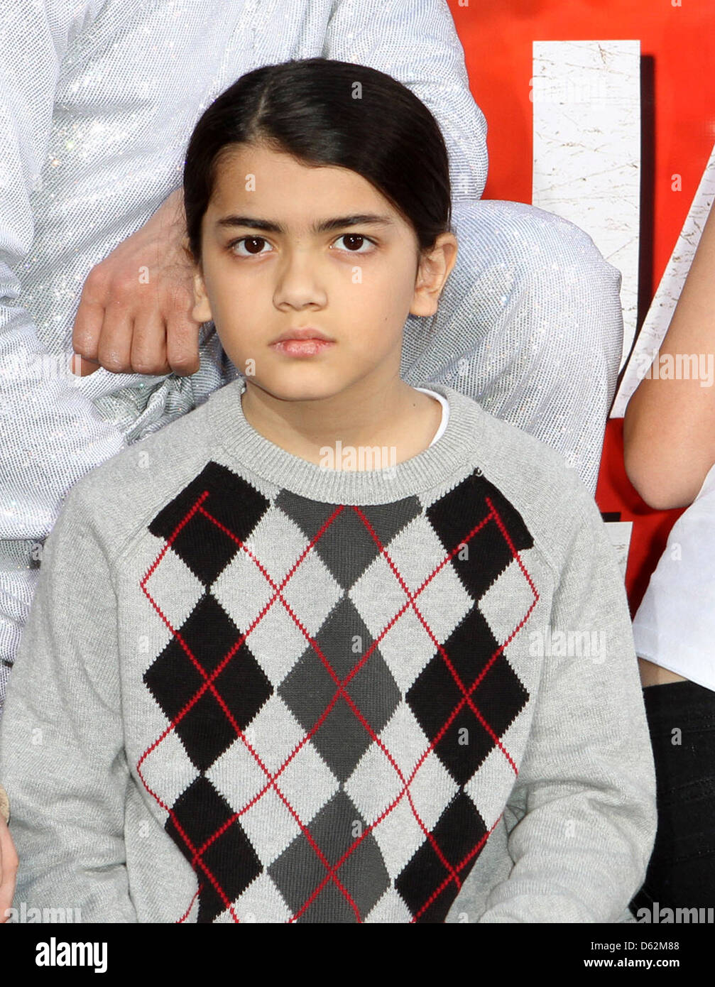 Blanket Jackson Michael Jackson's family and children immortalized their late father in cement
