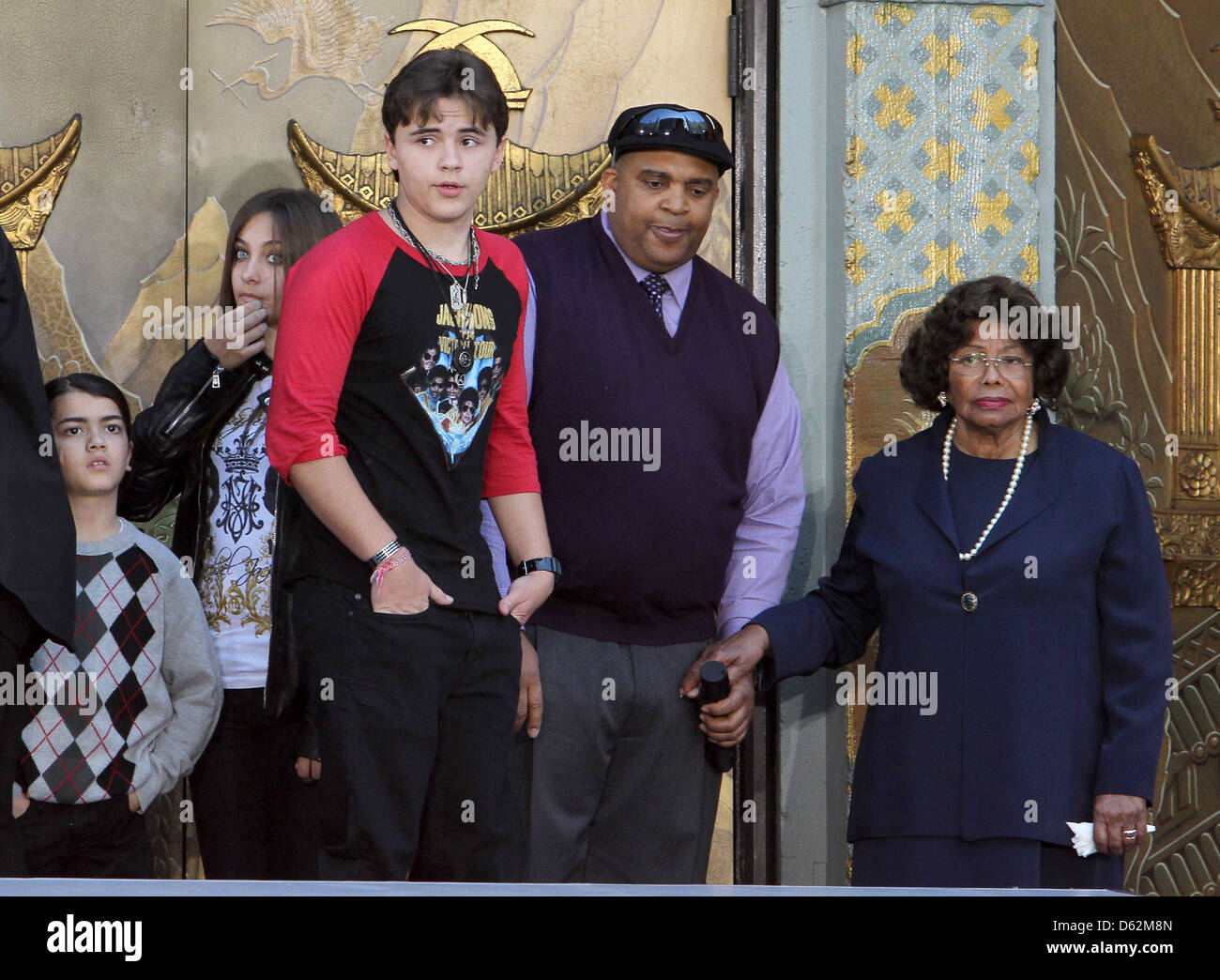 Blanket Jackson, Paris Jackson, Prince Michael Jackson, Katherine Jackson Michael Jackson's