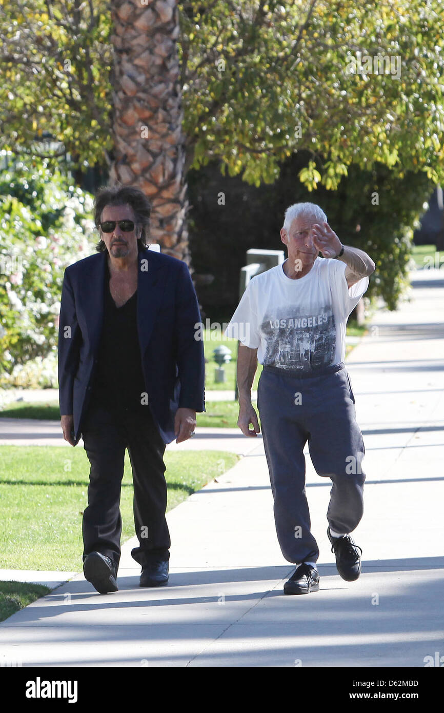 Al Paci walking in Beverly Hills Los Angeles, California - 09.01.12 ...