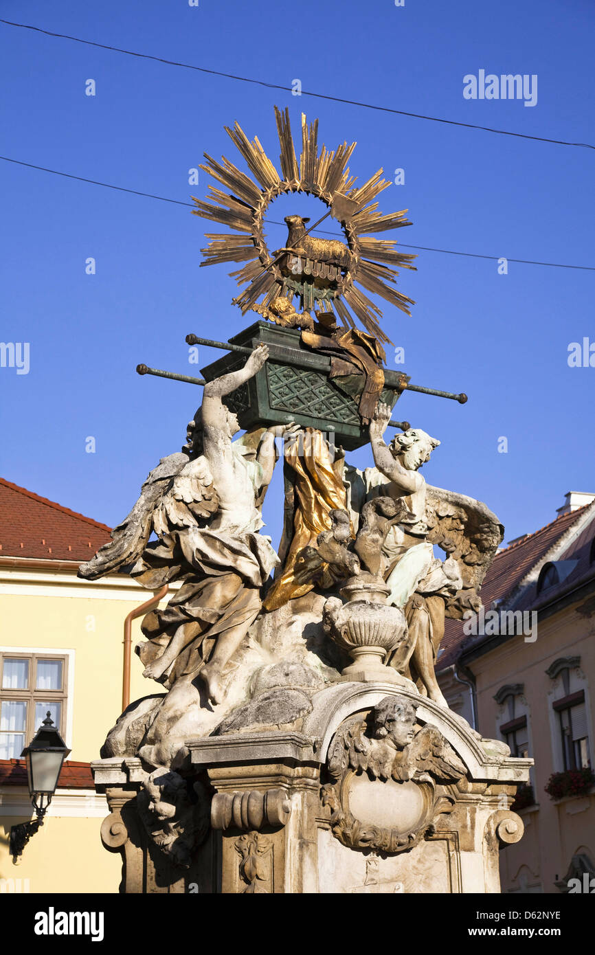Ark of the Covenant monument in Gyor, Hungary Stock Photo
