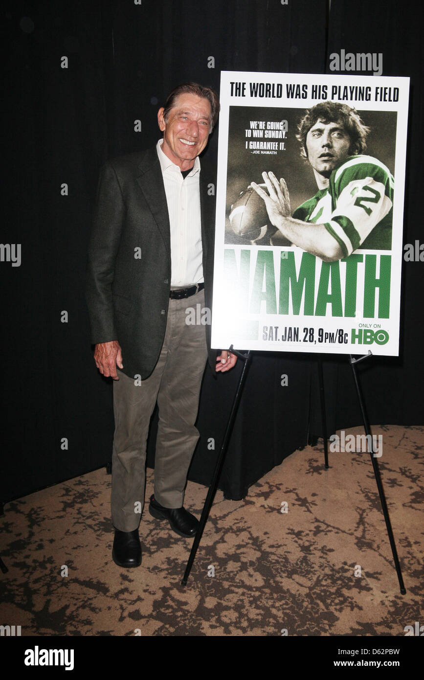 Joe namath hi-res stock photography and images - Alamy