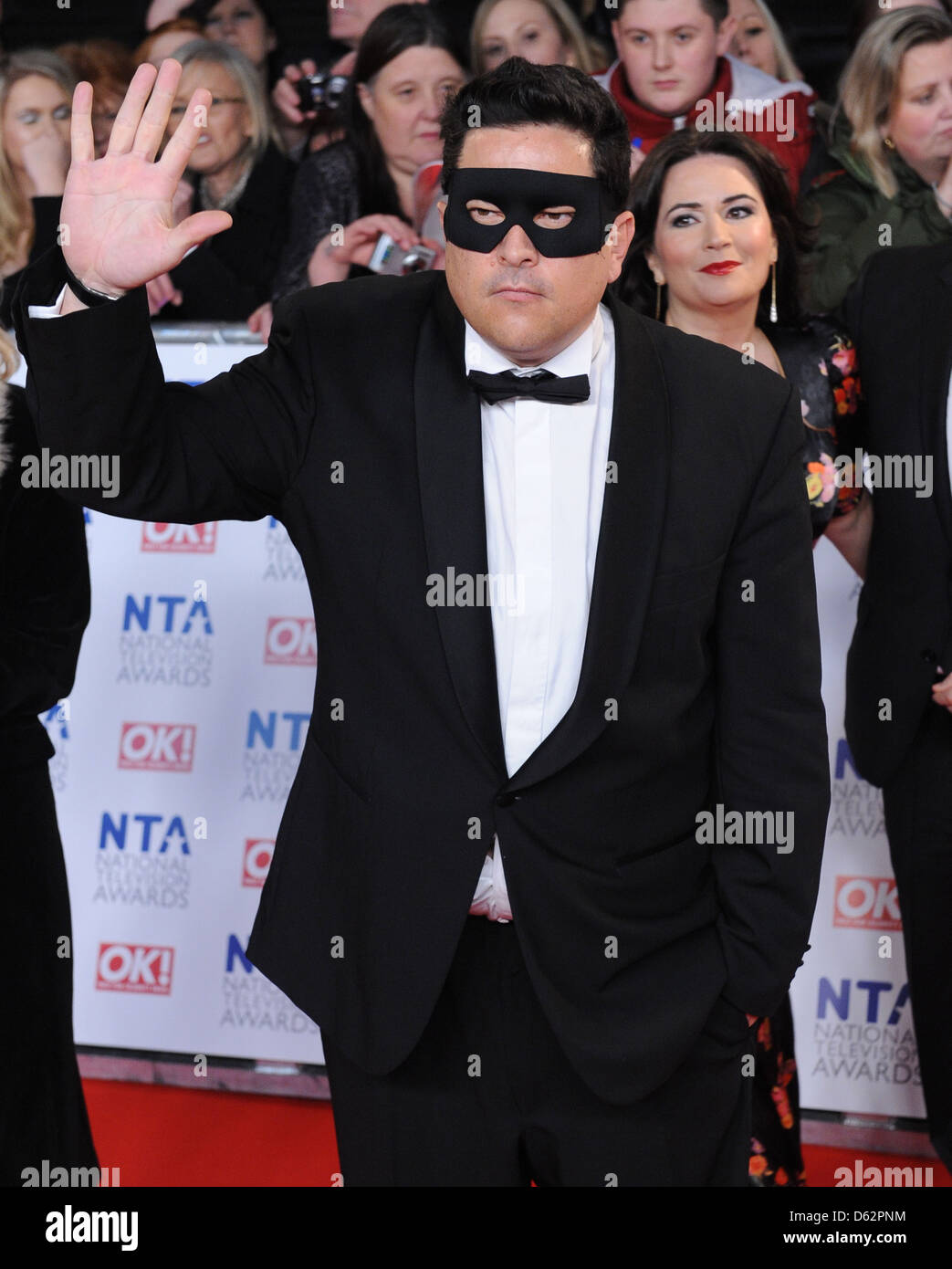 Dom Joly The National Television Awards 2012 (NTA's) - Arrivals London, England Stock Photo