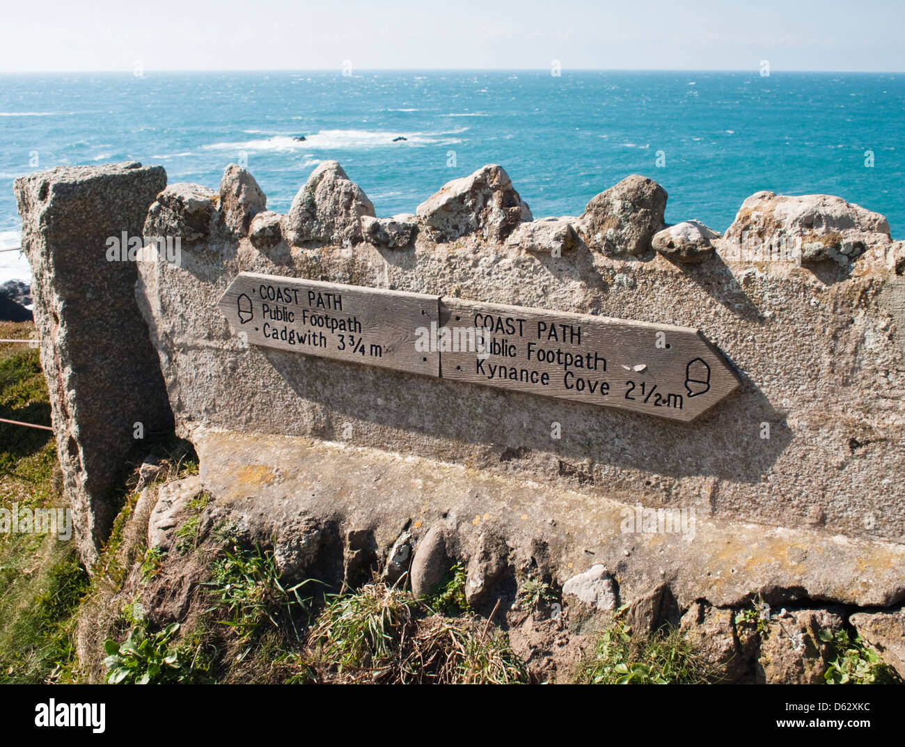 Most Southerly Point On The Lizard Peninsula Cornwall England UK Stock ...