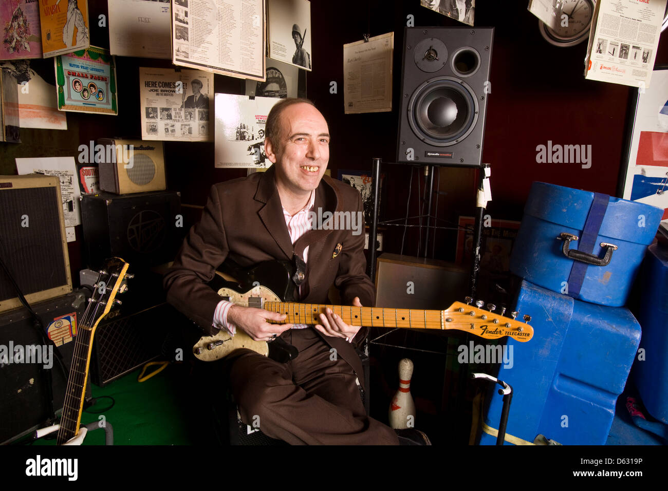 Mick Jones guitarist and vocalist from the clash and Big Audio Dynamite