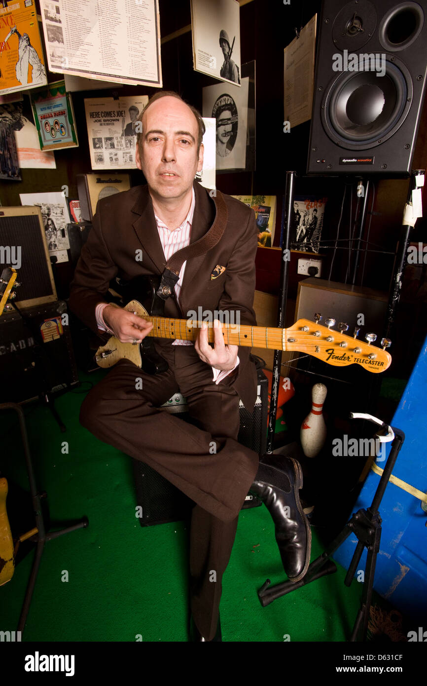 Mick Jones guitarist and vocalist from the clash and Big Audio Dynamite