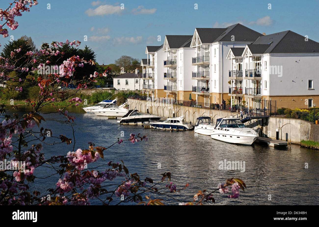 Waterfront apartments, Enniskillen, River Erne, Lough Erne, County