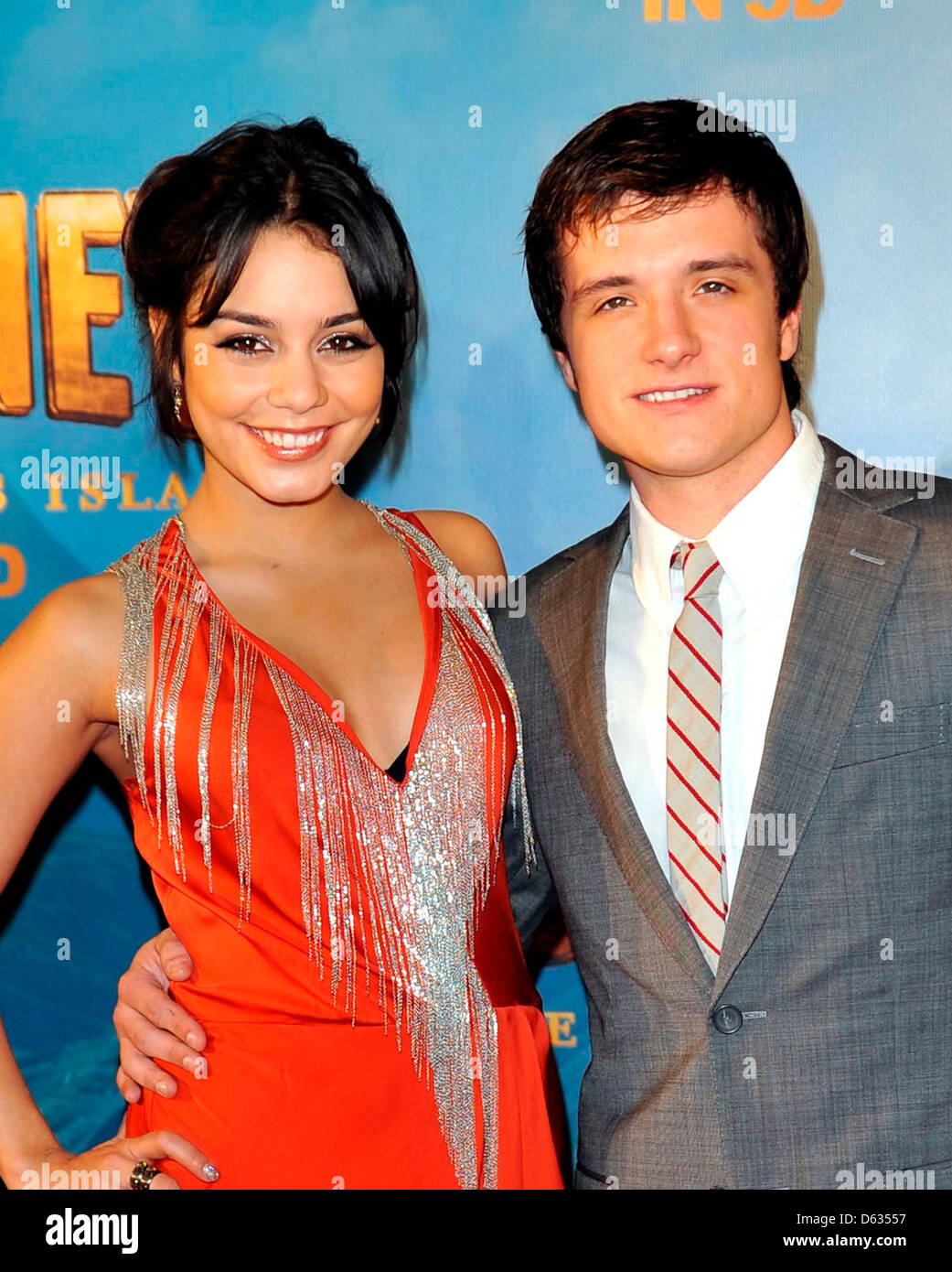 Vanessa Hudgens and Josh Hutcherson Sydney premiere of 'Journey 2 The