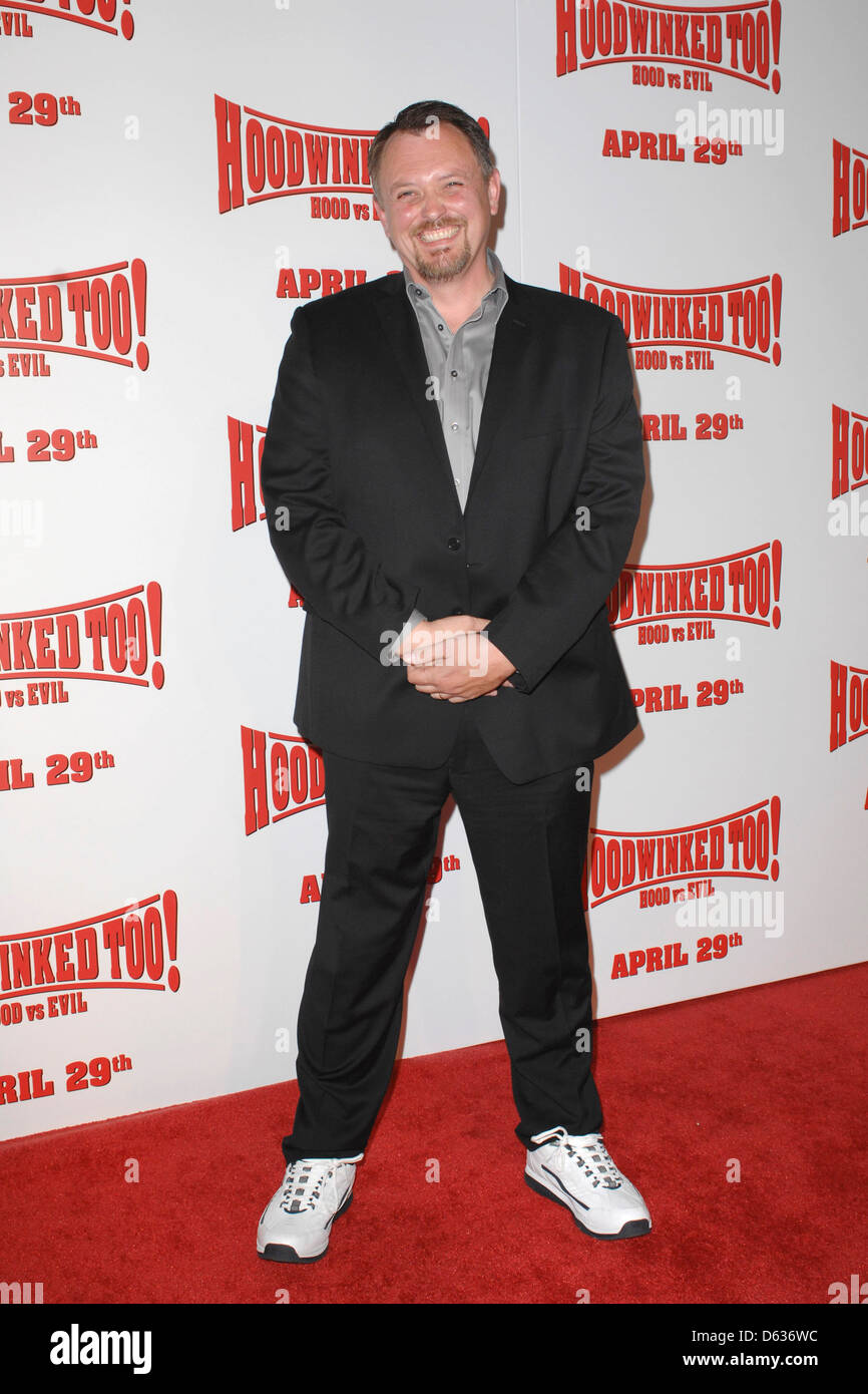 Mike Disa Los Angeles premiere of 'Hoodwinked Too! Hood vs Evil' held at The Grove - Arrivals Los Angeles, California - Stock Photo