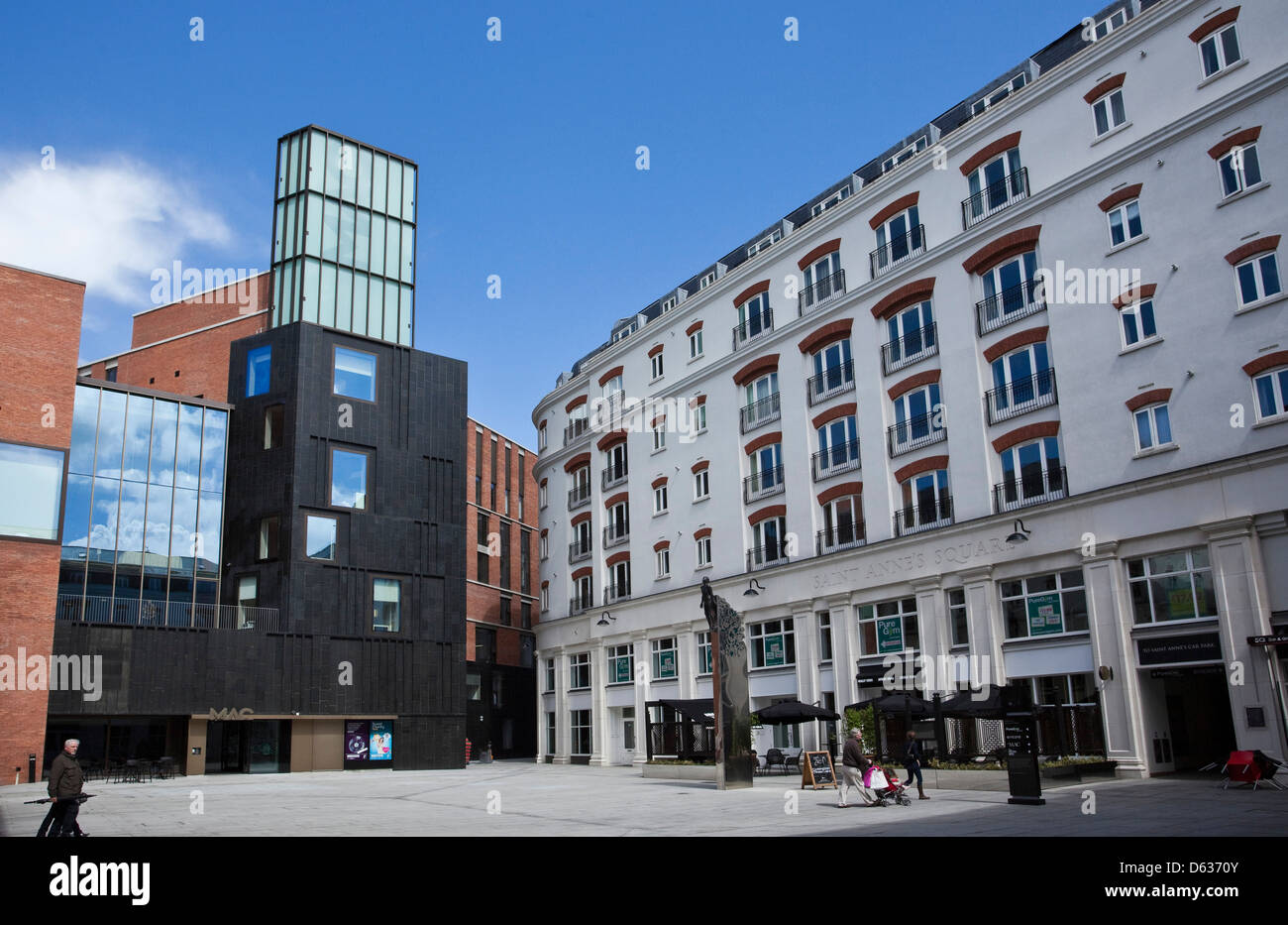 Saint Annes Square, Cathedral Quarter, Belfast, Northern Ireland