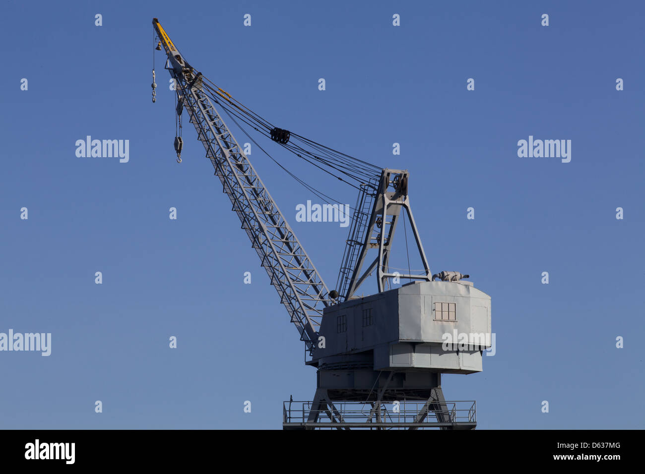 Abandoned cargo cranes, Red Hook, Brooklyn Stock Photo Alamy