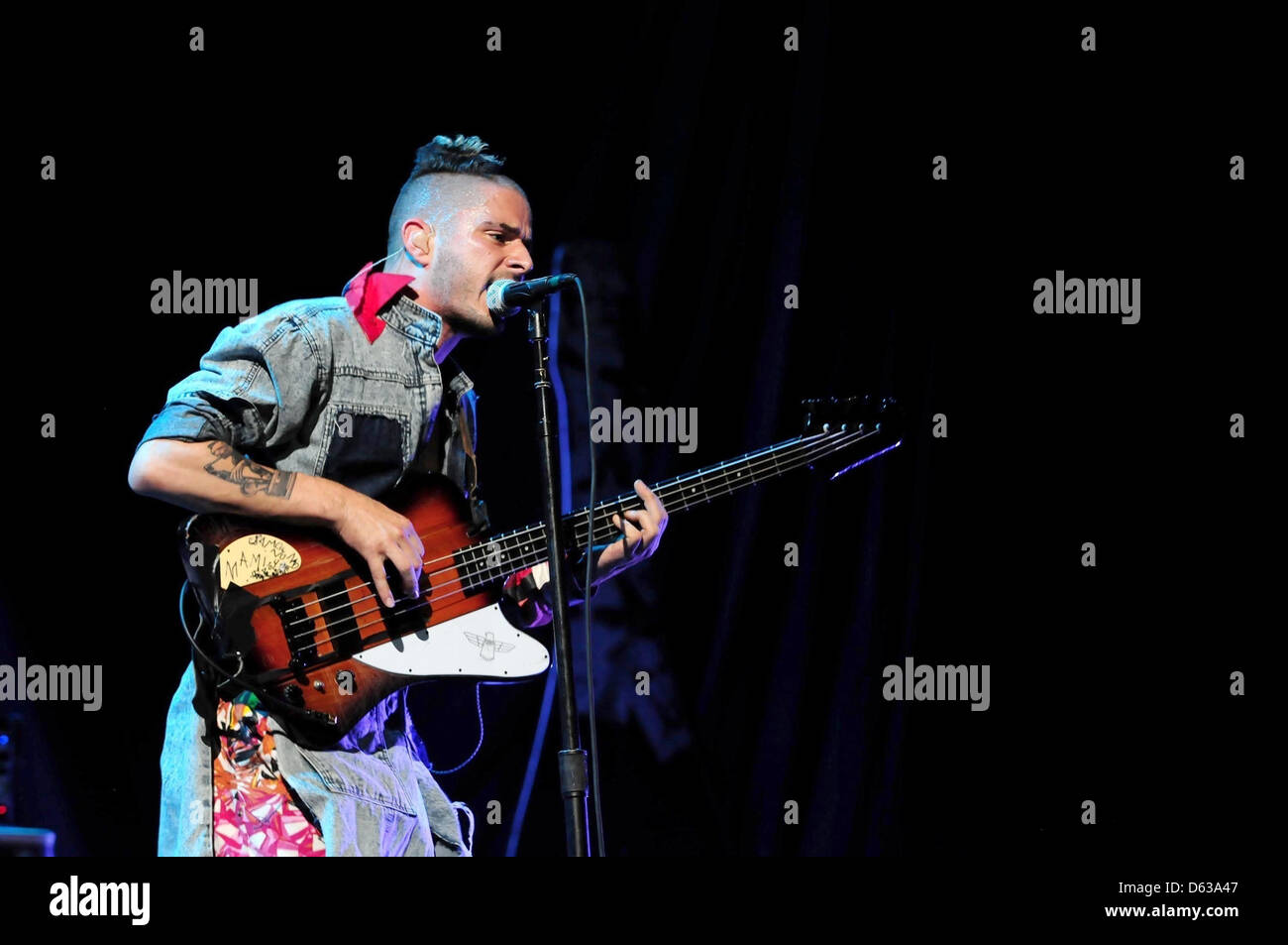 Cole Whittle Semi Precious Weapons performs as the opening act Lady