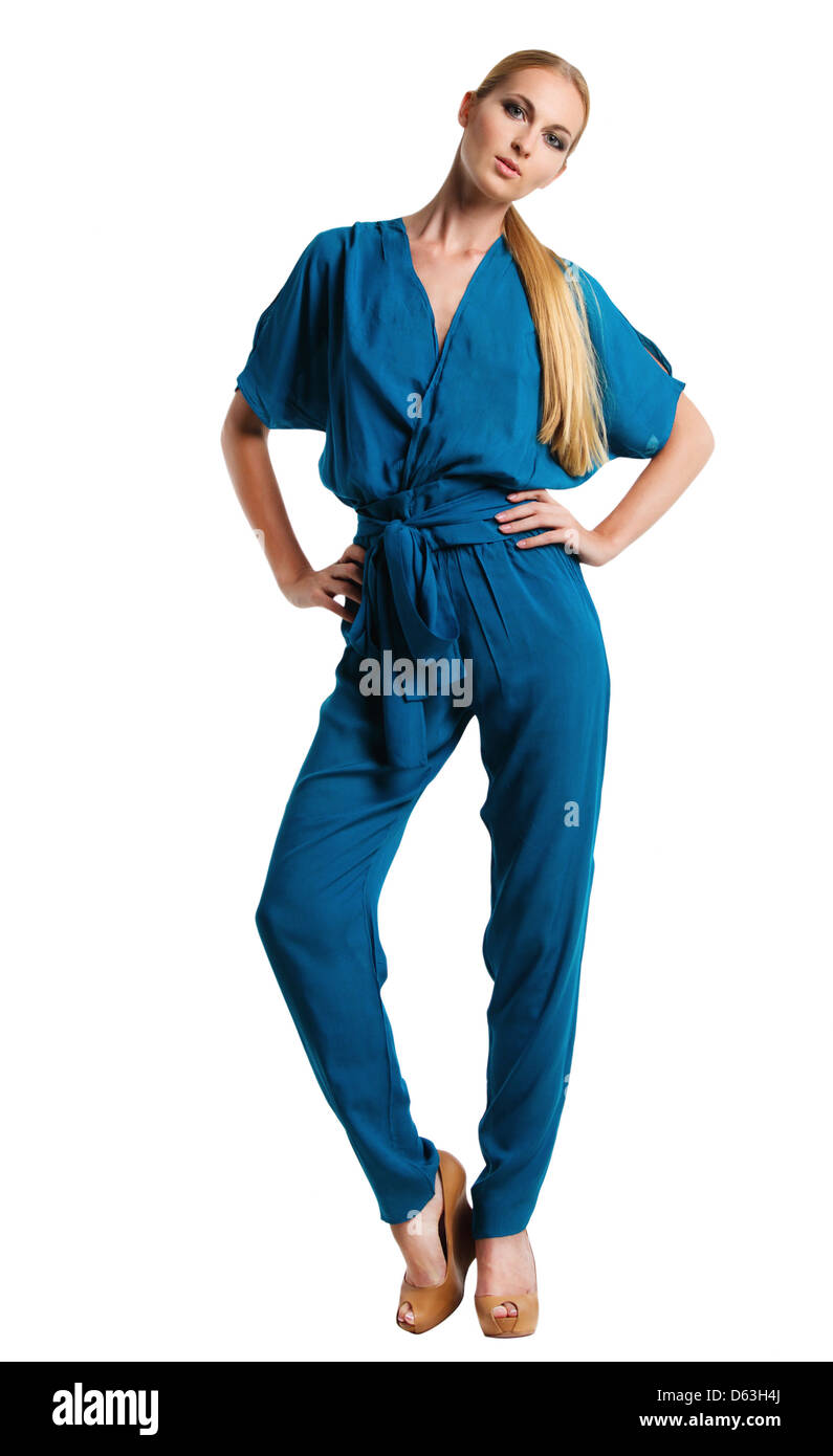 Portrait of the beautiful blonde girl Stock Photo - Alamy