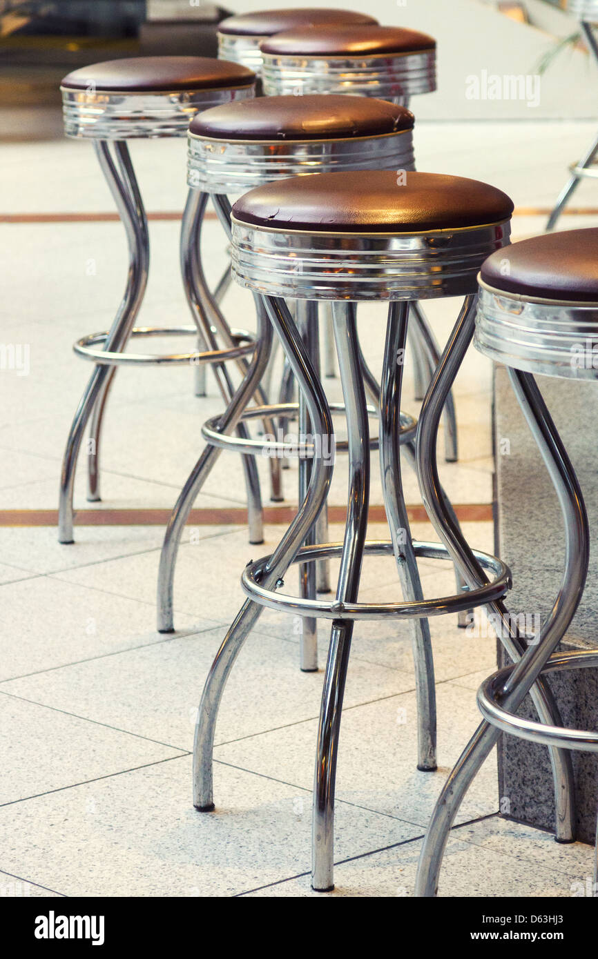 Old metal bar online stools