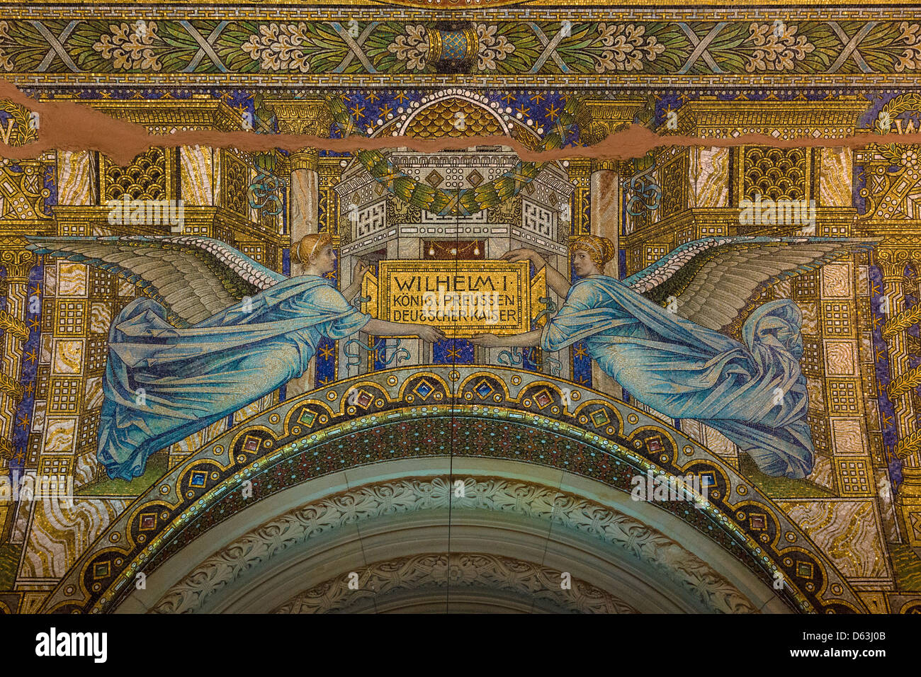 Kaiser wilhelm church berlin mosaic hi-res stock photography and images ...