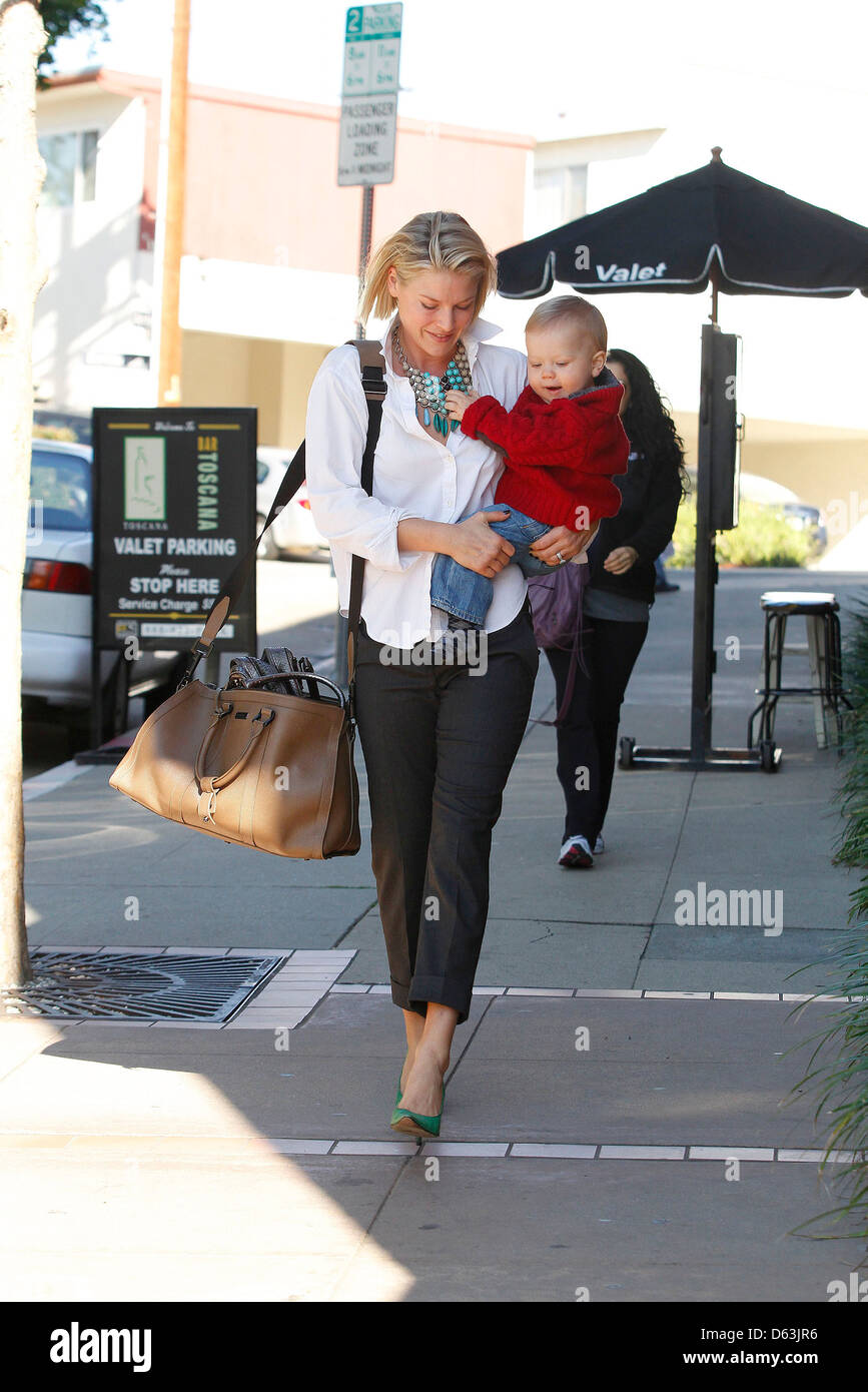 Ali larter and son hires stock photography and images Alamy