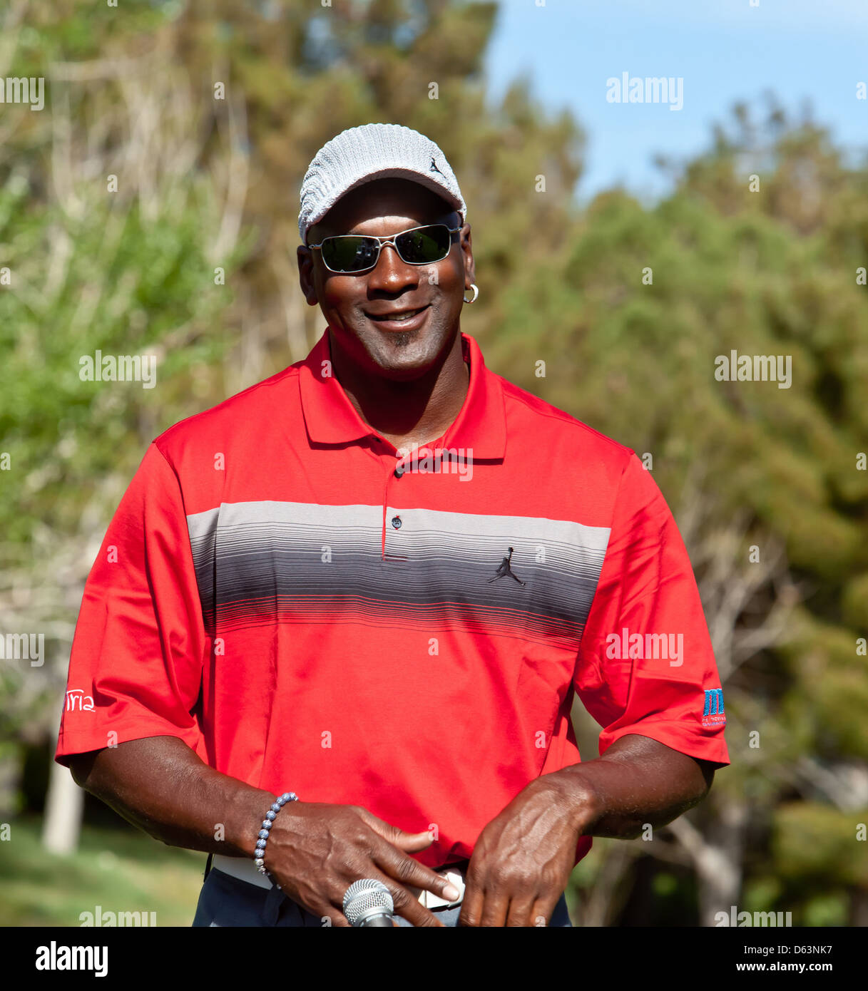 Michael Jordan at the Michael Jordan Celebrity Invitational Golf