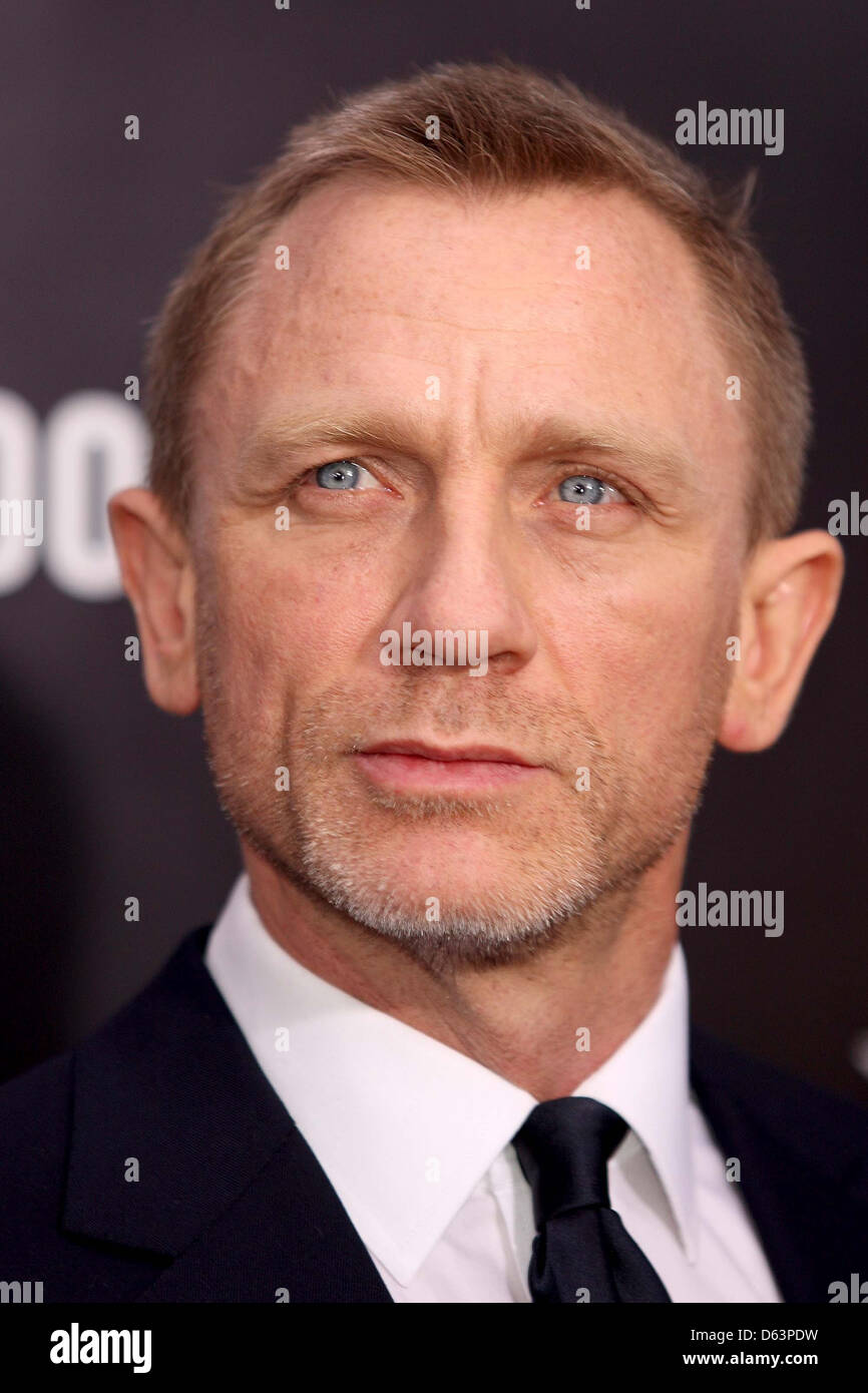 Daniel Craig New York premiere of 'The Girl With the Dragon Tattoo