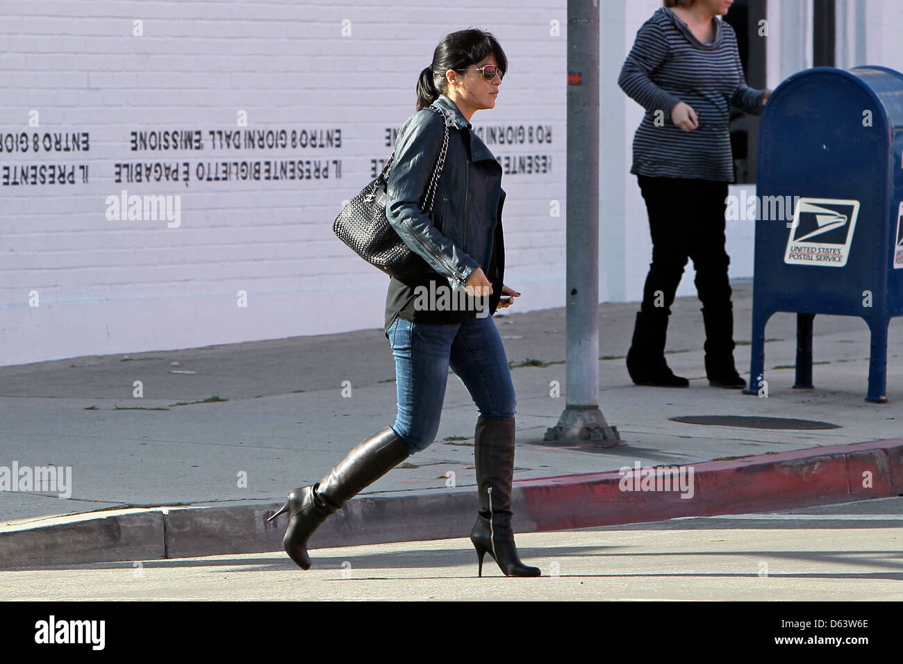 Selma Blair out shopping on Melrose Avenue in West Hollywood Los