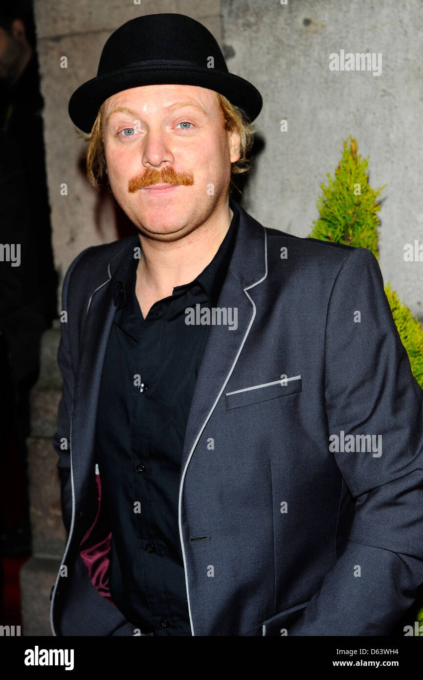 Leigh Francis launch of 'Nintendo 3DS' at Old Billingsgate Market - Arrivals London, England - 24.03.11 Stock Photo