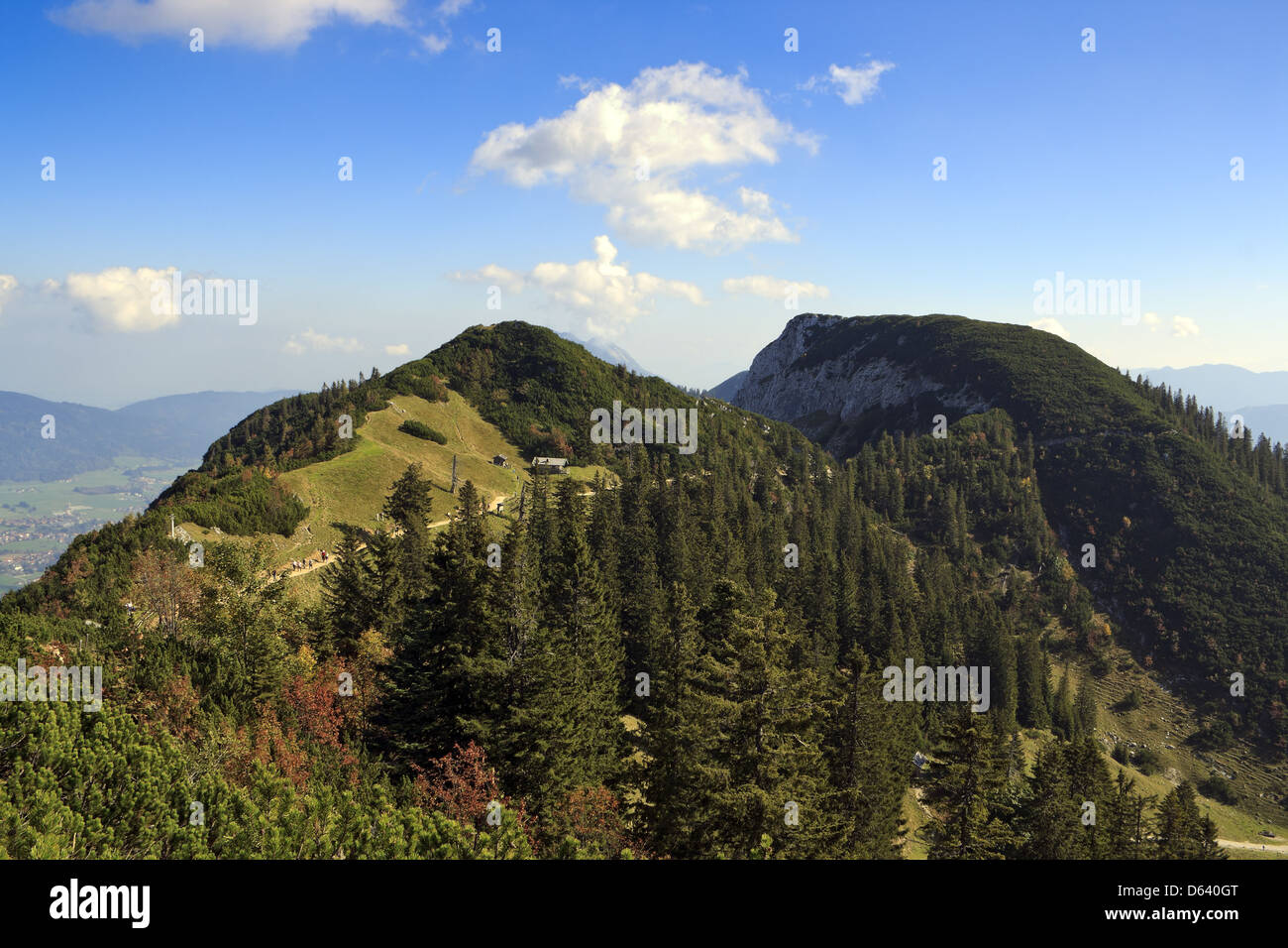 hillwalking Stock Photo