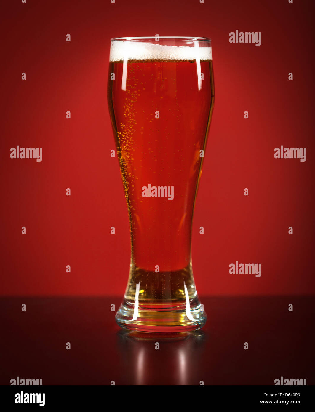 Still life with a draft beer by the glass Stock Photo Alamy